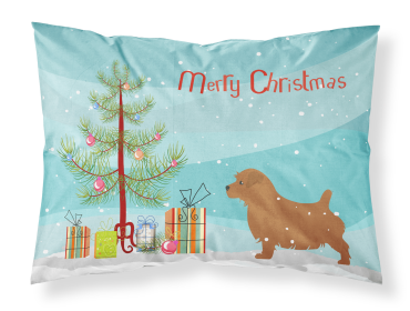 Norfolk Terrier Merry Christmas Tree Standard Pillowcase