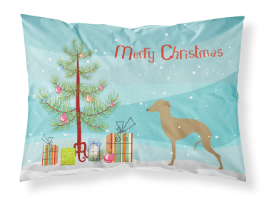 Italian Greyhound Merry Christmas Tree Standard Pillowcase