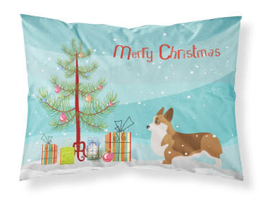Corgi Merry Christmas Tree Standard Pillowcase
