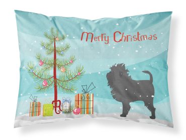 Affenpinscher Merry Christmas Tree Standard Pillowcase