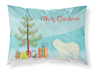 Komondor Merry Christmas Tree Standard Pillowcase