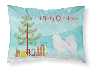 Samoyed Merry Christmas Tree Standard Pillowcase