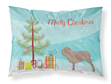 Mastiff - Neapolitan - Merry Christmas Tree Standard Pillowcase