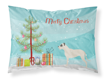 Dogo Argentino Merry Christmas Tree Standard Pillowcase