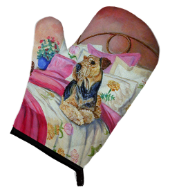 Airedale Artwork Oven Mitt
