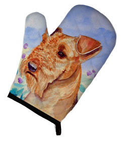 Airedale 1 Artwork Oven Mitt