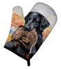 Flat Coated Retriever Artwork Oven Mitt