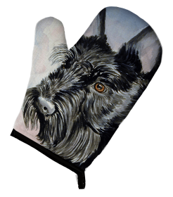 Scottish Terrier Artwork Oven Mitt