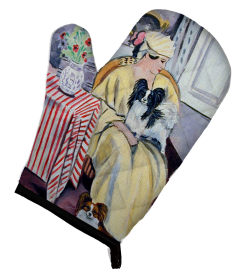 Papillon 5 Artwork Oven Mitt