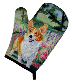 Corgi 2 Artwork Oven Mitt