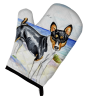Basenji Artwork Oven Mitt