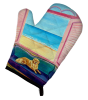 Golden Retriever Artwork Oven Mitt
