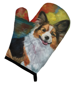 Corgi Style #3 Artwork Oven Mitt