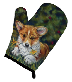 Corgi 7 Artwork Oven Mitt