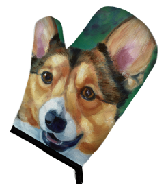 Corgi 9 Artwork Oven Mitt