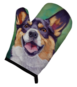 Corgi 17 Artwork Oven Mitt