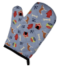 Borzoi 2 Doghouse Collection Oven Mitt