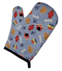 Pomeranian 1 Doghouse Collection Oven Mitt