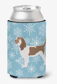 Petit Basset Griffon Vendeen Snowflake Design Can Hugger