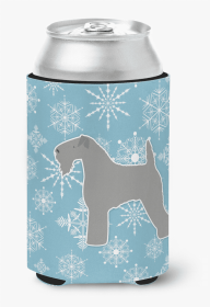 Kerry Blue Terrier Snowflake Design Can Hugger