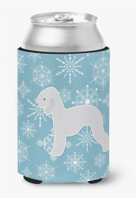 Bedlington Terrier Snowflake Design Can Hugger