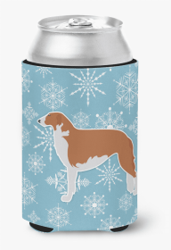 Borzoi/Russian Wolfhound Snowflake Design Can Hugger