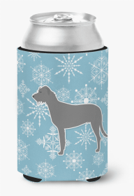 Irish Wolfhound Snowflake Design Can Hugger