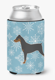 German Pinscher Snowflake Design Can Hugger