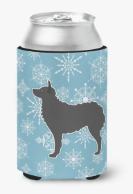 Croatian Sheepdog Snowflake Design Can Hugger