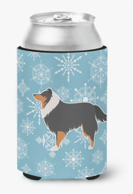 Sheltie/Shetland Sheepdog Snowflake Design Can Hugger