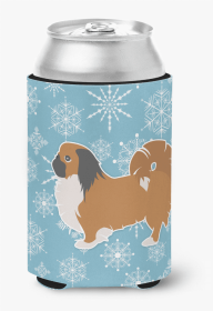 Pekingese 1 Snowflake Dog Design Can Hugger