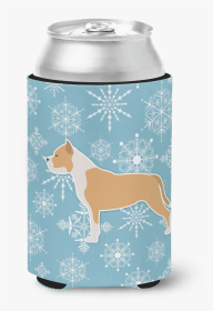 Staffordshire Bull Terrier Snowflake Design Can Hugger