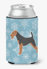 Airedale Terrier Snowflake Design Can Hugger