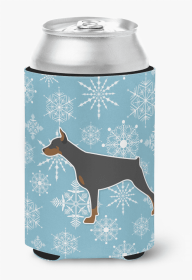 Doberman Snowflake Design Can Hugger