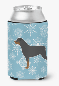 Rottweiler Snowflake Design Can Hugger