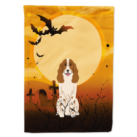 Russian Spaniel Halloween Themed House Flag