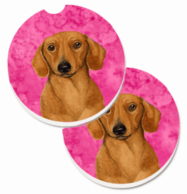 Dachshund #1 Car Cup Holder Coasters (Set of 2)