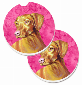 Vizsla #1 Car Cup Holder Coasters (Set of 2)