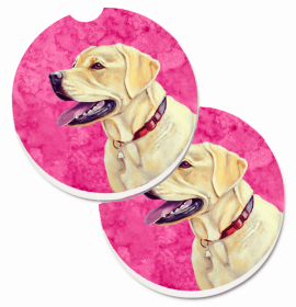 Labrador Retriever #1 Car Cup Holder Coasters (Set of 2)