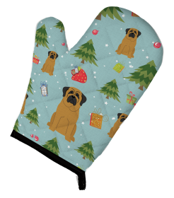 Mastiff Christmas Oven Mitt