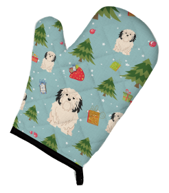Lowchen 1 Christmas Oven Mitt