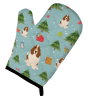 Basset Hound 1 Christmas Oven Mitt