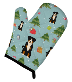 Appenzeller Sennenhund Christmas Oven Mitt