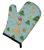 Labrador Retriever - Yellow 1 - Christmas Oven Mitt