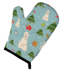 Soft Coated Wheaten Terrier Christmas Oven Mitt