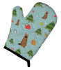 German Shepherd 1 Christmas Oven Mitt