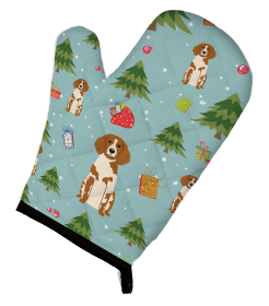 Brittany Christmas Oven Mitt