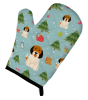 Petit Basset Griffon Vendeen 1 Christmas Oven Mitt