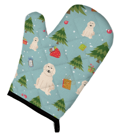 Great Pyrenees Christmas Oven Mitt