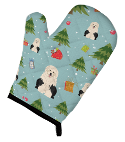 Old English Sheepdog 1 Christmas Oven Mitt